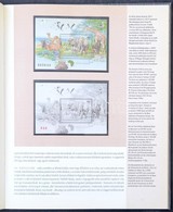 ** 1997 Bélyegkincstár, Benne A Földrészek állatai Feketenyomat Blokk Piros 40-es Sorszámmal (100.000) (csak 500 Db Léte - Altri & Non Classificati