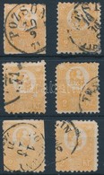 O 1871 Kőnyomat 2kr 6 Db Vegyes Minőségű Bélyeg (141.000) / 6 Mixed Quality Stamps - Altri & Non Classificati