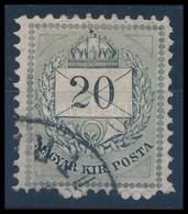 O 1881 20kr Szabálytalan Vegyes Fogazással 11 1/2 : 11 1/2 : 13 : 11 1/2 Sokkal Ritkább, Mint Az 1874-es Vízjel Nélküli  - Altri & Non Classificati