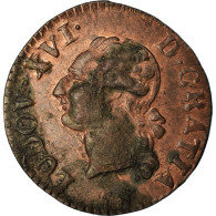 Monnaie, France, Louis XVI, Liard, Liard, 1790, Lille, SUP, Cuivre, Gadoury:348 - 1774-1791 Louis XVI