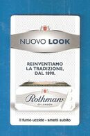 ROTHMANS Pubblicità Interna Pacchetto Sigarette - Werbeartikel