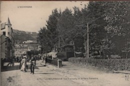 63 - LA BOURBOULE - Le Tramway Et Le Parc Fenestre - La Bourboule