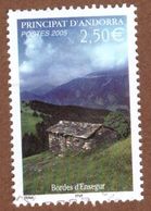 AND008 ANDORRA FRANCESE 2005 NR BORDES D'ENSEGUR EURO 2,50 USATO - Usados