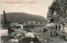 Tailfer Le Rocher Et Les Villas Petite Animation Circulé En 1912 - Profondeville