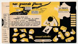 MARSEILLE - Abaque De Calcul Carton (multiplication) + Grands Fleuves - PIERY Marseille Spécialiste Cadeaux - Publicités