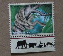 Ge99-01 : Nations-Unies (Genève) / Protection De La Nature - Boa De La Jamaïque (Epicrates Subflavus) - Unused Stamps