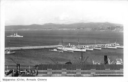 ¤¤   -  CHILI   -   CHILE  -  Carte-Photo   -  VALPARAISO   -  Armada Chilena   -   ¤¤ - Chili