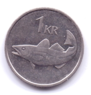 ICELAND 1994: 1 Krona, KM 27a - Islande