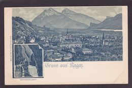 CPA Suisse Helvétia Schweiz Svizzera Non Circulé Litho Gruss Canton De Saint Gall RAGAZ - St. Gallen