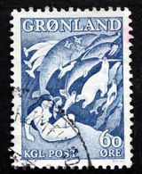 Greenland 1957  Legend.  MiNr.39  ( Lot D 2482 ) - Gebraucht