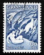 Greenland 1957  Legend.  MiNr.39  ( Lot D 2487 ) - Gebraucht