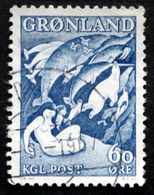 Greenland 1957  Legend.  MiNr.39  ( Lot D 2490 ) - Gebraucht
