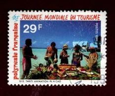 Polynésie Française 1993 - Journée Mondiale Du Tourisme - Usados