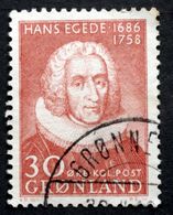 Greenland 1958 Hans Egede Missionær. Minr.42 ( Lot D 2503 ) - Gebraucht