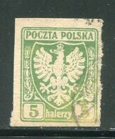 POLOGNE- Y&T N°138- Oblitéré - Used Stamps