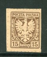 POLOGNE- Y&T N°141- Neuf Avec Charnière * - Unused Stamps