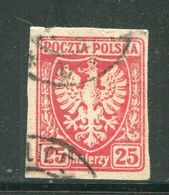 POLOGNE- Y&T N°143- Oblitéré - Used Stamps