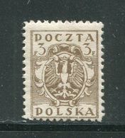 POLOGNE- Y&T N°159- Neuf Avec Charnière * - Unused Stamps