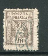 POLOGNE- Y&T N°188- Oblitéré - Used Stamps