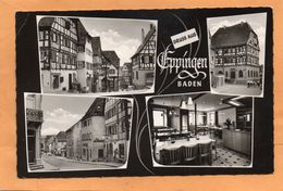 Eppingen Baden Germany 1950 Postcard - Eppingen