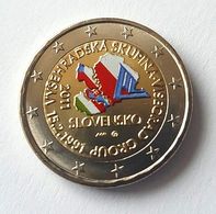 SLOVAQUIE 2011 - VISEGRAD -  2 EUROS COMMEMORATIVE  -  VERSION COULEUR - Eslovaquia