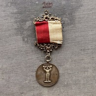Badge Pin ZN009362 - Weightlifting Austria Germany 1912 - Halterofilia