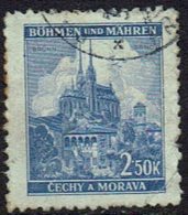 Böhmen-Mähren 1941, MiNr 71, Gestempelt - Oblitérés