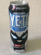 RUSSIA..   ENERGY DRINK   "YETI"   CAN..450ml. - Cannettes