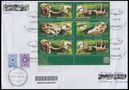 Russia 2020, Prehistoric Animal, Fossils, Paleontologic Heritage, Registered Letter - Prehistorisch