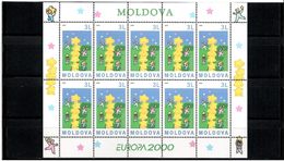 Moldova 2000 . EUROPA 2000.  M/S Of 10.  Michel # 363  KB - Moldawien (Moldau)