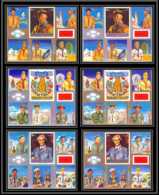 Sharjah - 2004c / 6 Blocs N° 99/104 Scouts Of Arabia 1971 Scouting World Jamboree Neuf ** MNH Complet Baden Powell - Sharjah