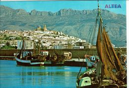 ALTEA-ALICANTE-BATEAUX DE PÊCHE - Alicante