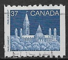 Canada 1988. Scott #1194 (U) Parliament, Library  *Complete Issue* - Rollo De Sellos