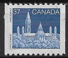 Canada 1988. Scott #1194 (U) Parliament, Library  *Complete Issue* - Roulettes