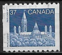 Canada 1988. Scott #1194 (U) Parliament, Library  *Complete Issue* - Markenrollen