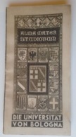 ZA296.1   Alma Mater Studiorum - Die Universität Von BOLOGNA 1937- Italia Bologna University Advertising Booklet - Livres Scolaires