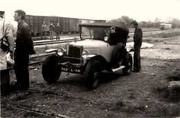 St Valery Canal C.F.B.S. * La Gare * Train * Automobile Ancienne De Marque ? * Ligne Chemin De Fer De La Somme - Saint Valery Sur Somme