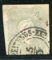 AUSTRIA 1861 Franz Joseph (1.05) Kr. , Used.  Michel 23a.  Steiner Short Certificate. - Periódicos