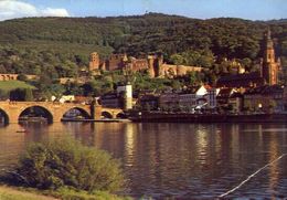 Heidelberg - Partie Am Nackar - Formato Grande Viaggiata – E 16 - Sammlungen & Sammellose