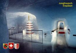 Jungfraujoch Eispalòasrt - Berner Oberland - Formato Grande Viaggiata – E 16 - Collezioni E Lotti