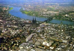 Koln - Cologne - City Und Dom Cathedrale - Formato Grande Viaggiata – E 16 - Collezioni E Lotti
