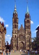 Nurnberg - St.lorenzkirche - Formato Grande Viaggiata - E 16 - Sammlungen & Sammellose