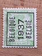 319A Belgique 1937 Belgie TB - Typo Precancels 1936-51 (Small Seal Of The State)