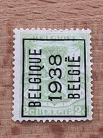 330A Belgique 1938 Belgie TB - Typo Precancels 1936-51 (Small Seal Of The State)