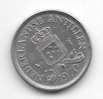 *netherlands Antilles 10 Cent  1970  Km 10  Xf+/ms60 - Antille Olandesi