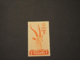 AFRICA ORIENTALE - 1938 FAUNA 2 C. - NUOVO(+) - Africa Orientale