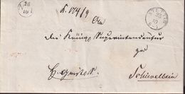 POLAND Prephilatelic Cover/full Letter STETTIN 1844 - ...-1860 Vorphilatelie