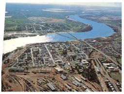 (G 12) Australia - SA - Port Augusta Aerial View (Railway Yards) - Kangaroo Islands