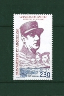 Timbres De St Pierre Et Miquelon  De 1990  N°521  Neufs ** Parfait Prix De La Poste - Unused Stamps
