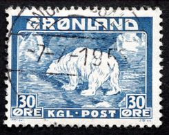 Greenland 1938  Polar Bear   MiNr.6 ANGMAGSSALIK  (O) ( Lot D 2622  ) - Gebraucht